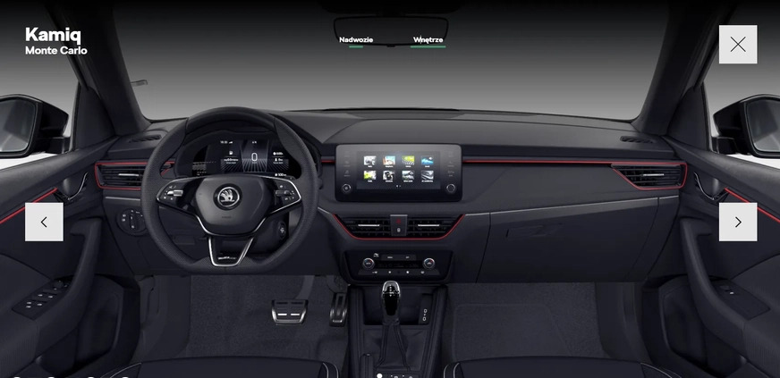 Skoda Kamiq cena 123950 przebieg: 5, rok produkcji 2024 z Trzciel małe 16